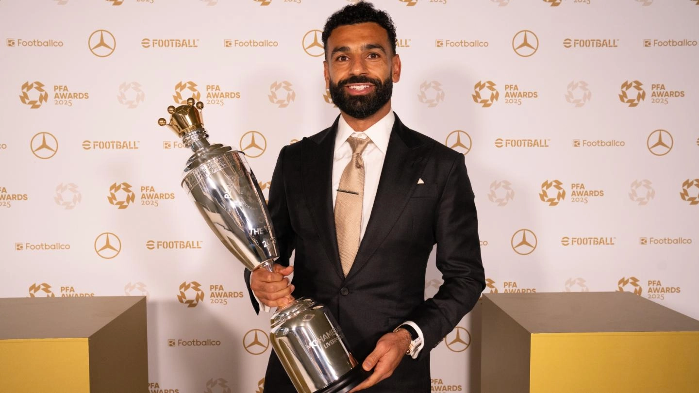 Mohamed Salah meraih penghargaan pemain terbaik versi PFA. (Foto/liverpoolfc.com)