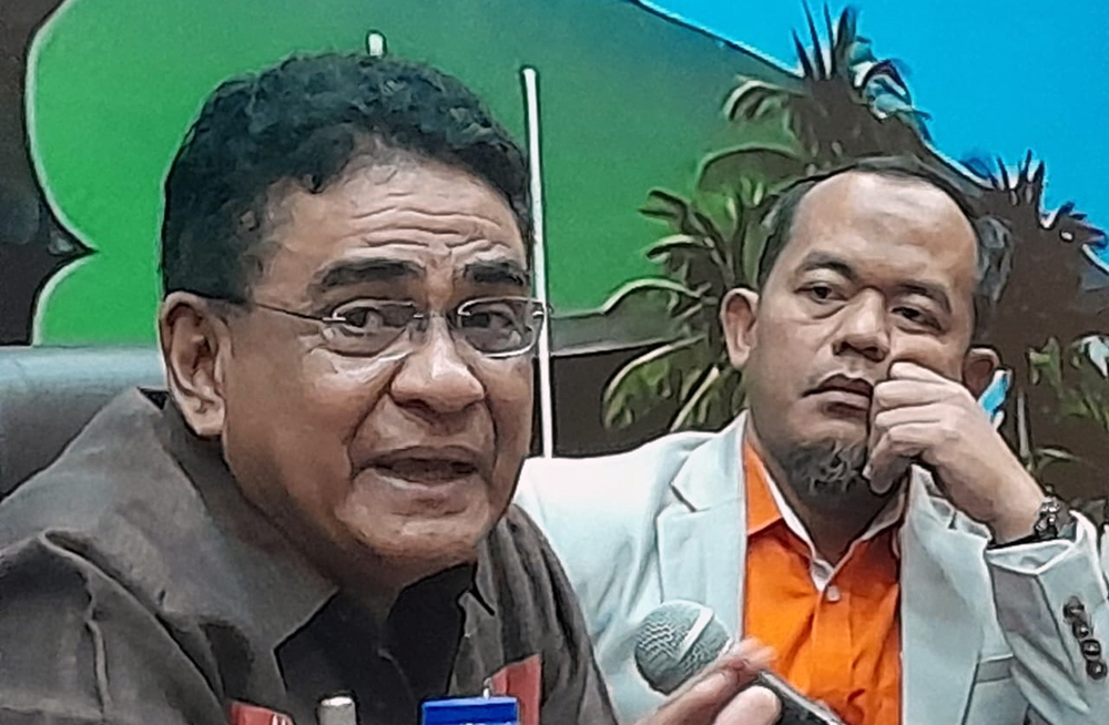 Diskusi Konstitusi dan Demokrasi Indonesia dengan tema “Implementasi Pidato Presiden Saat Sidang MPR RI Tahun 2025” . (BeritaNasional/Elvis Sendouw)