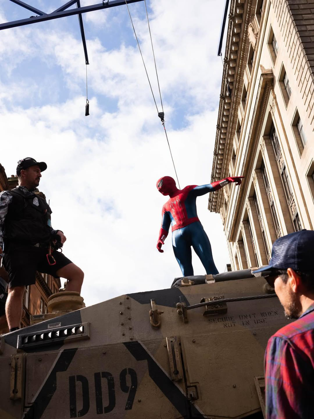 Syuting Spider-Man: Brand New Day. (Foto/Instagram Tom Hollan