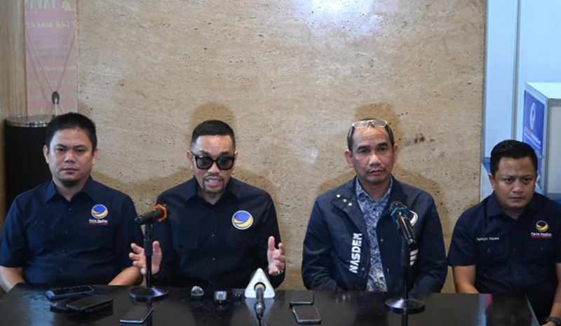 NasDem Bantah Bupati Kolaka Timur Kena OTT Bendahara Umum Partai NasDem Ahmad Sahroni (Beritanasional/Panji)