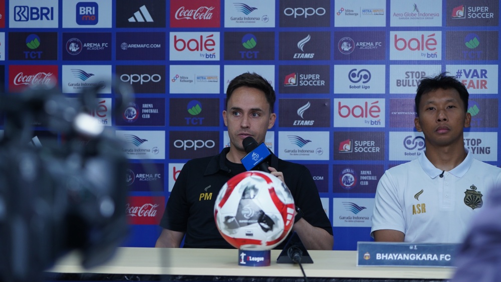 Pelatih Bhayangkara Presisi Lampung FC Paul Munster. (Foto/I.League)