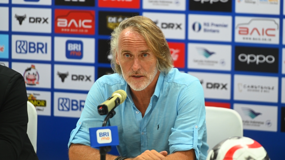 Pelatih Dewa United Jan Olde. (Foto/ILeague)