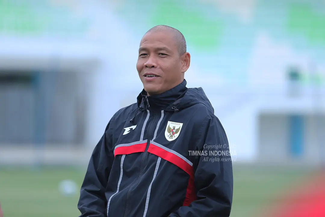 Pelatih kepala Timnas Indonesia U-17 Nova Arianto. (Foto/Timnas Indonesia)