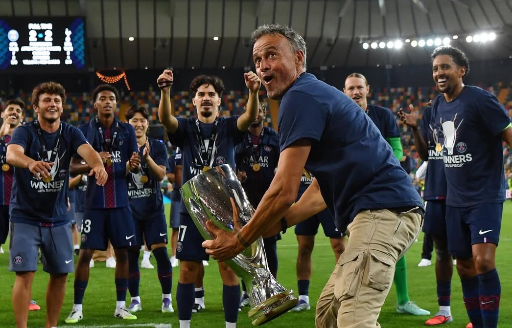 Pelatih Paris Saint-Germain, Luis Enrique. (Foto/instagram PSG)