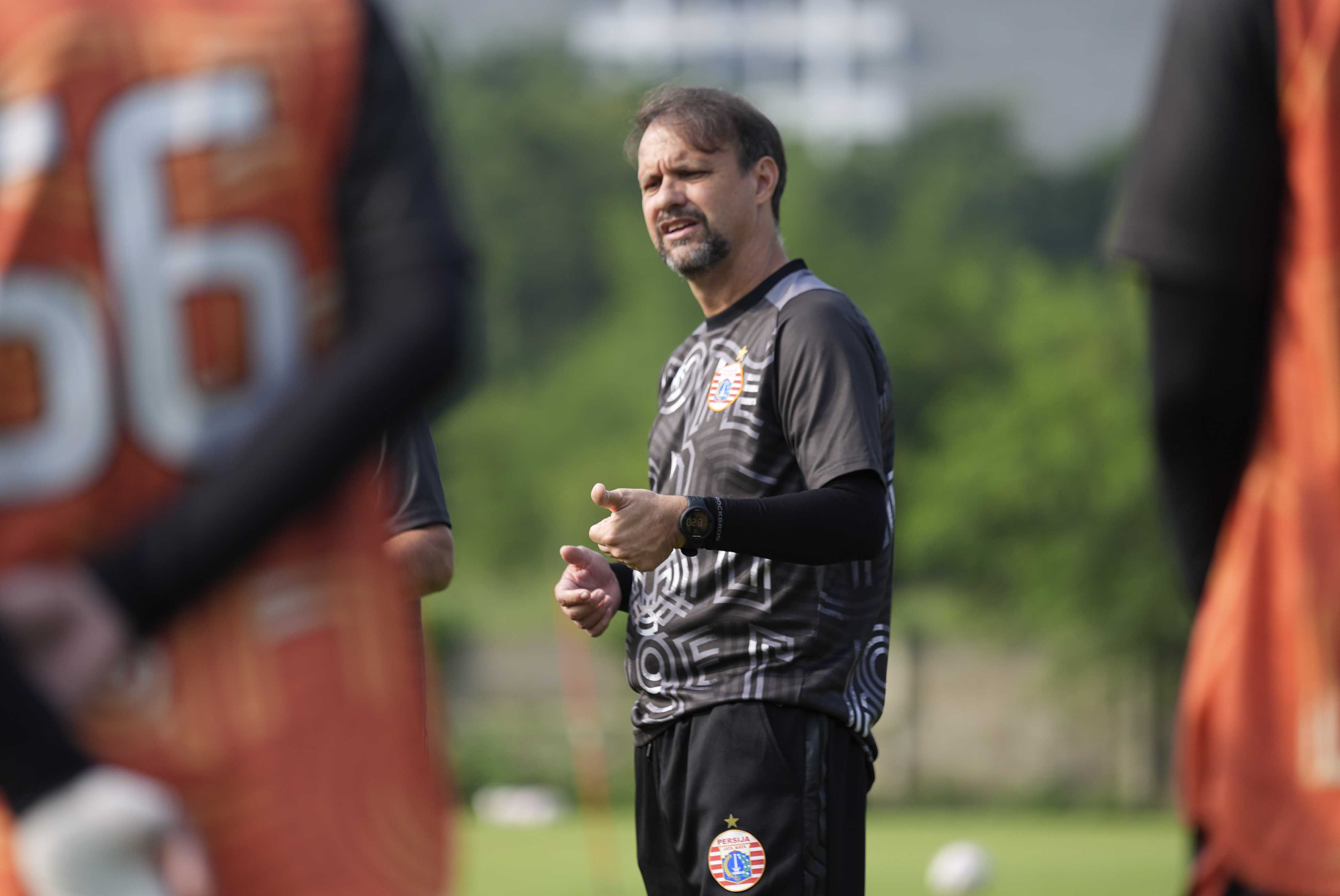 Mauricio Souza Tanggapi Bijak Regulasi Pemain Asing di Super League 2025/2026 Pelatih Persija, Mauricio Souza. (Foto/Persija)