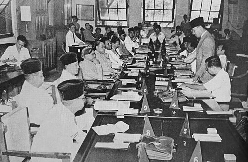 Melihat Sejarah Pembentukan PPKI pada 7 Agustus 1945 Pembentukan PPKI pada 7 Agustus 1945. (Foto/Wikipedia)
