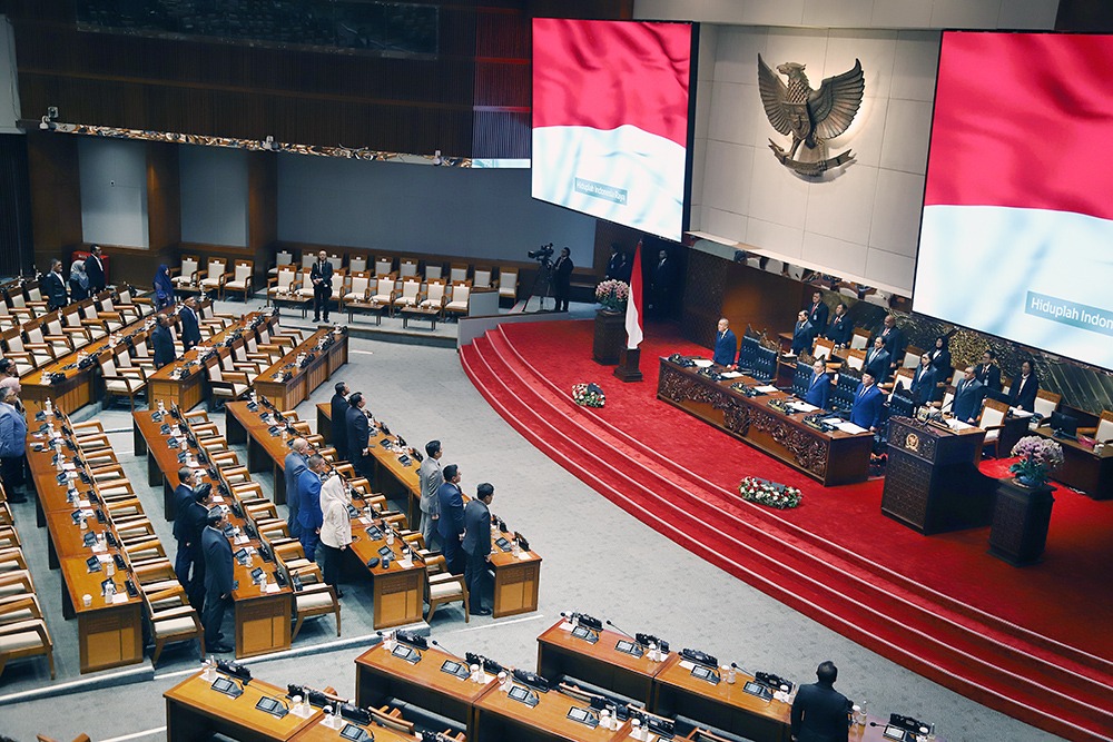 Rapat Paripurna DPR (BeritaNasional/Elvis)