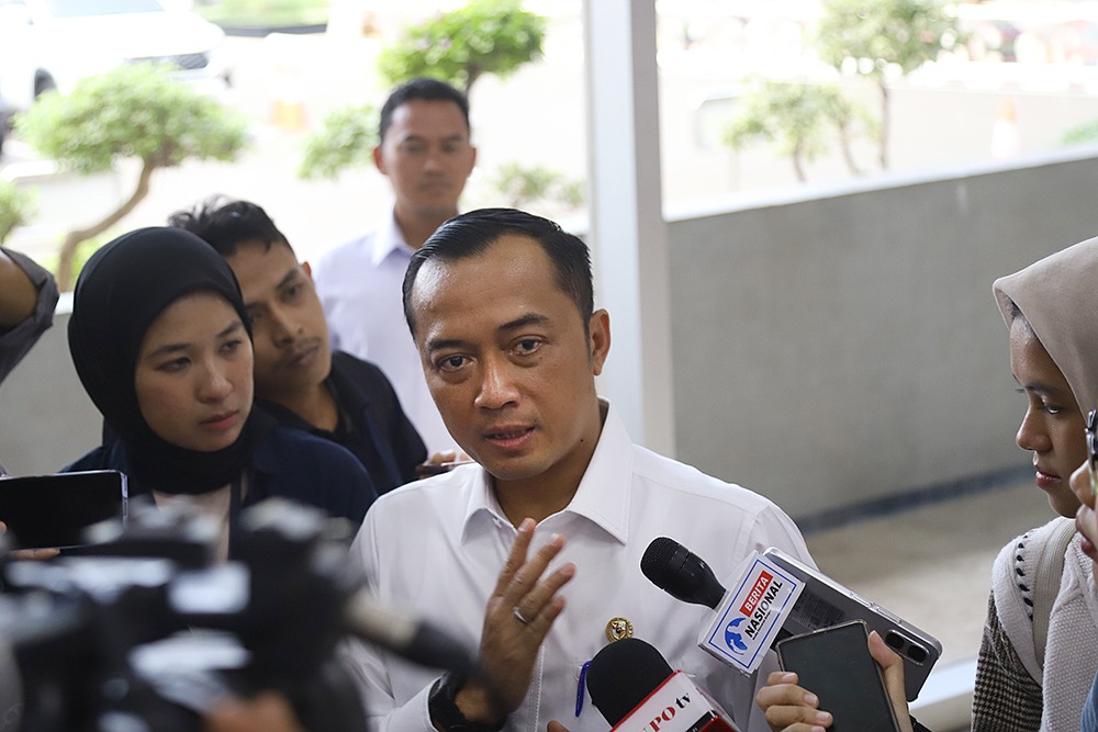 Menteri Sekretaris Negara Prasetyo Hadi. (BeritaNasional/Elvis Sendouw)