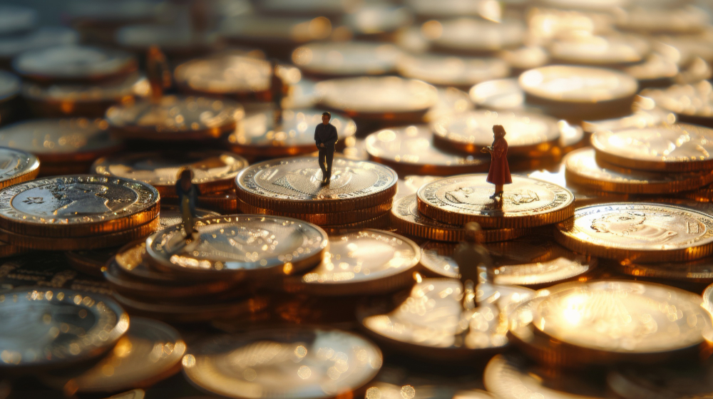 Ilustrasi investasi emas. (Foto/Freepik)