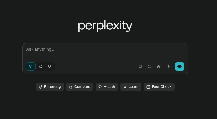 Perplexity AI Tawarkan Rp 564 Triliun untuk Beli Chrome dari Google Ilustrasi platform Perplexity AI. (Foto/doc. Perplexity)