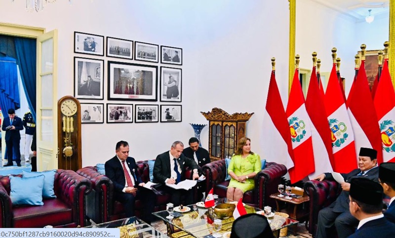 Presiden Peru Dina Boluarte (Foto/PBMI)