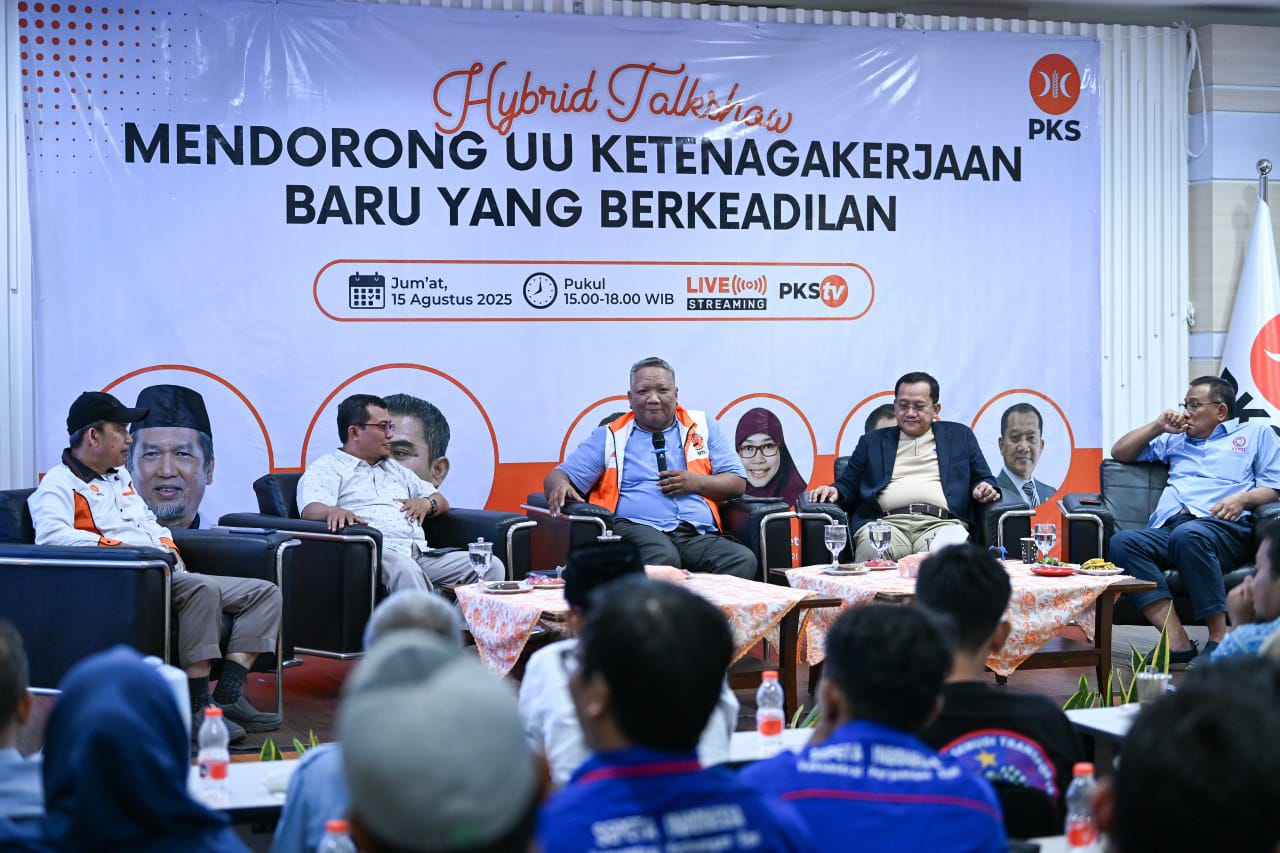 Forum dialog Mendorong UU Ketenagakerjaan Baru yang Berkeadilan. (BeritaNasional/istimewa)
