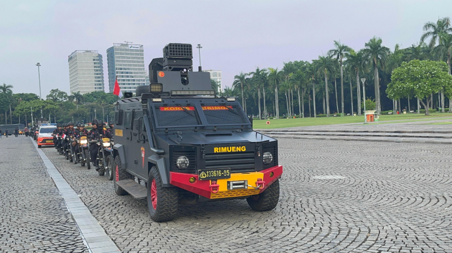 Polda Metro Jaya Gelar Patroli Besar di Jakarta, Warga Diminta Tetap Tenang Patroli 13 Polres di Jakarta dan sekitarnya. (Foto/doc. Polri)