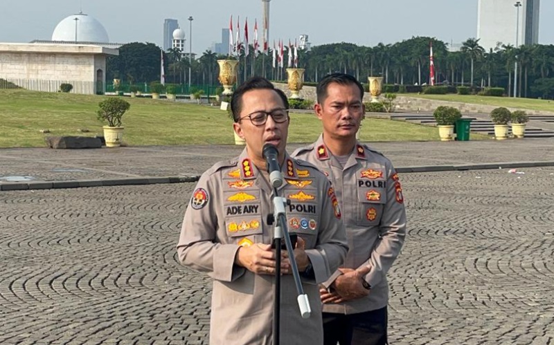 Polda Metro Jaya Pastikan Titik Red Zone Imbas Demonstrasi Masih Ada Kabid Humas Polda Metro Jaya Kombes Ade Ary Syam Indradi (Beritanasional/Bachtiar)