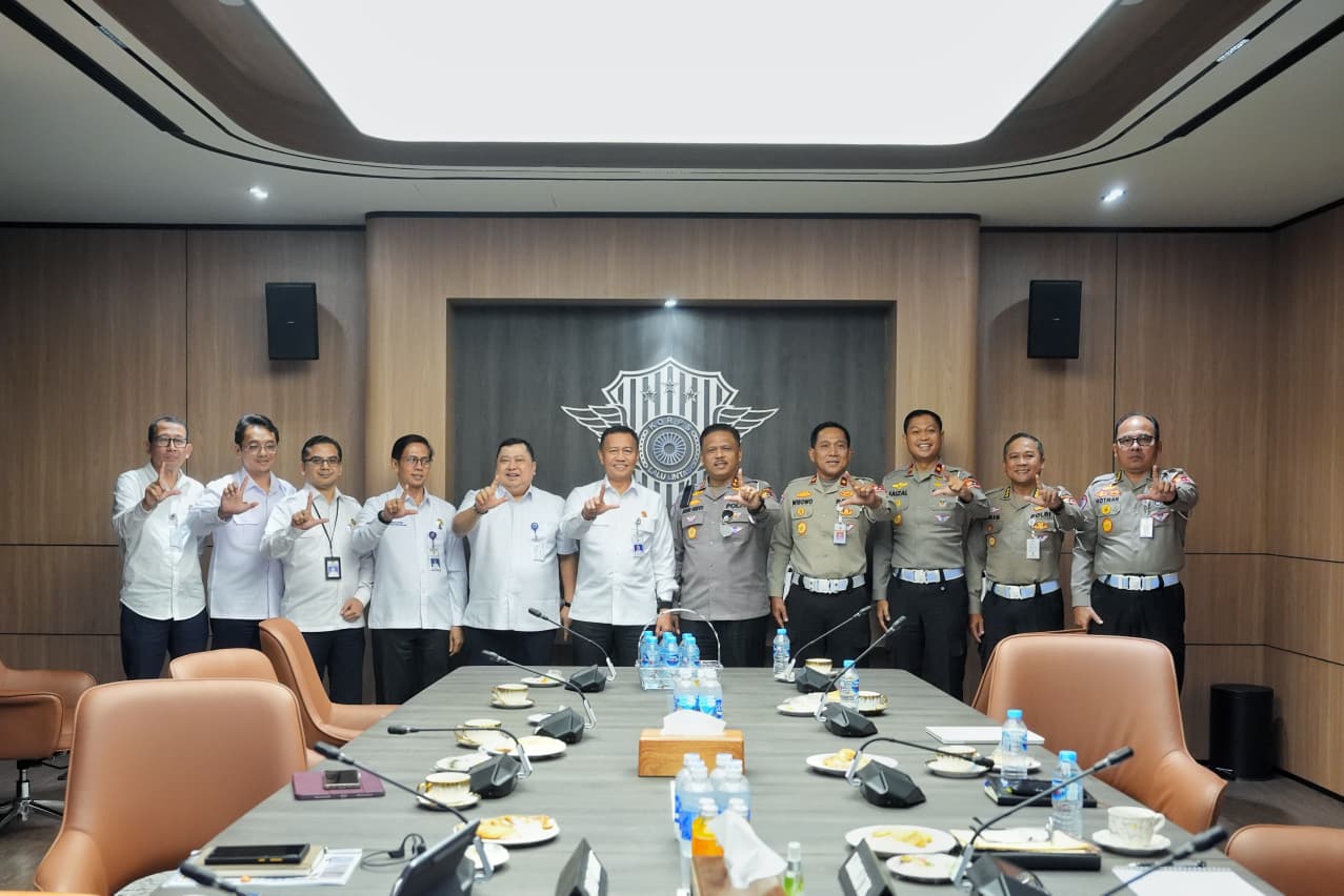 Polri-Kemenhub Bersinergi Bentuk Satgas untuk Keselamatan di Jalan Raya Polri dan Kemenhub berkolaborasi membentuk Satgas ODOL. (Foto/Dok Humas Polri)