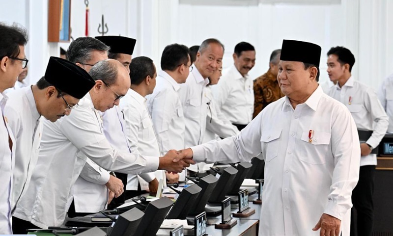 Presiden Prabowo Subianto (Foto/PBMI)