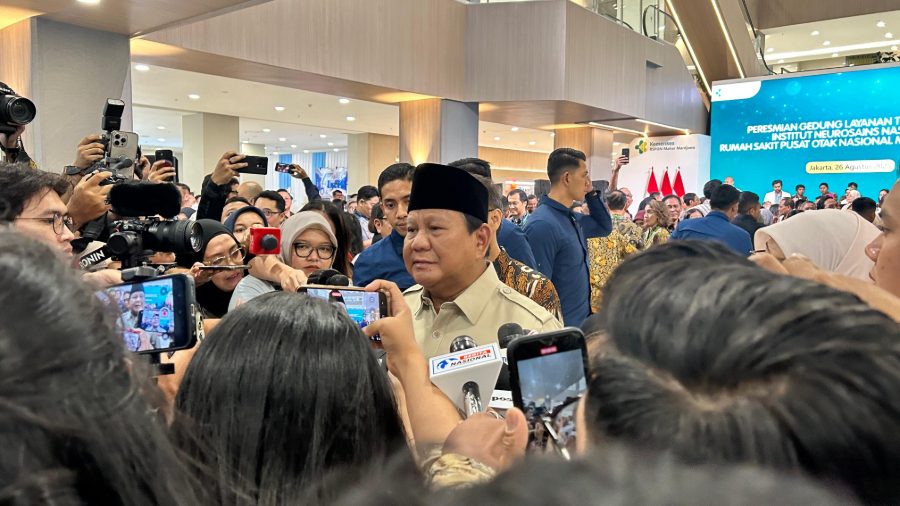Presiden Prabowo Subianto. (BeritaNasional/Lydia)