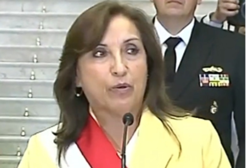 Presiden Peru Dina Boluarte (Foto/Wikimedia)