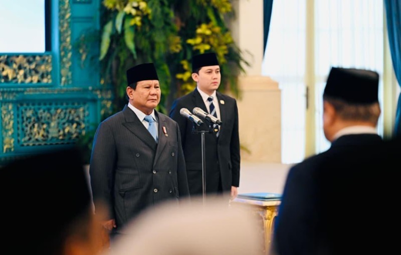 Presiden Prabowo Subianto (Foto/PBMI)