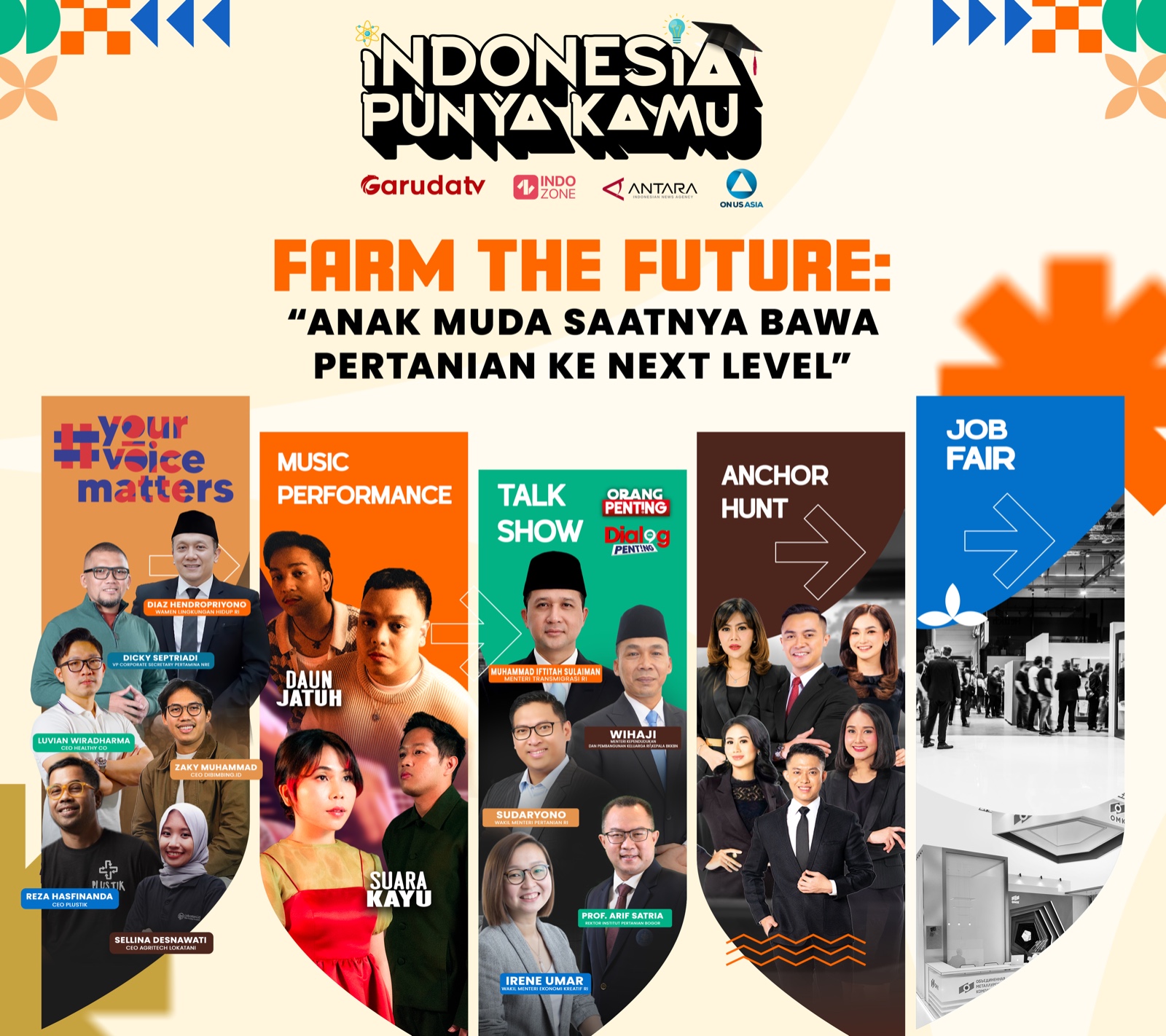 “Indonesia Punya Kamu 2025” Tingkatkan Wawasan Kebangsaan dan Bangun Inspirasi serta Motivasi Anak Muda Program “Indonesia Punya Kamu 2025'. (Foto/istimewa)
