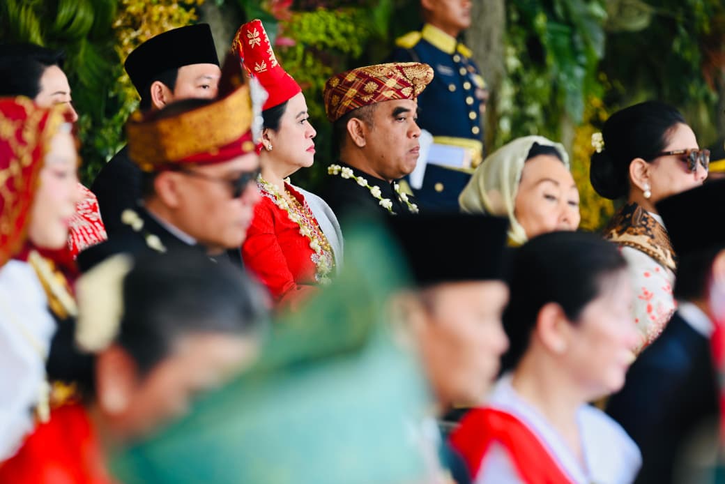Ketua DPR Puan Maharani bersama Ketua MPR Ahmad Muzani. (BeritaNasional/Oke Atmaja)