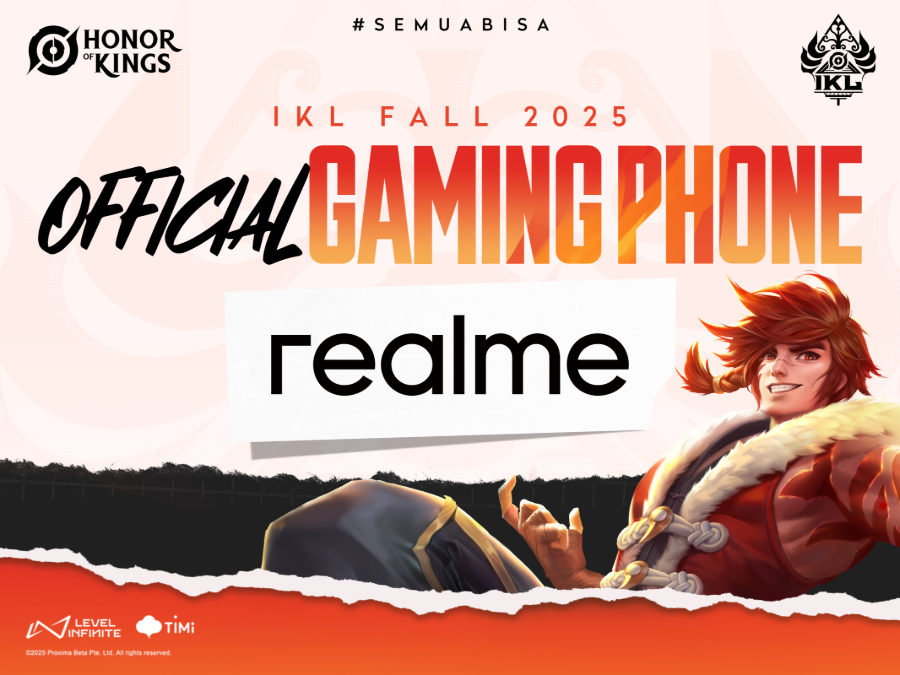 Honor of Kings gandeng realme sebagai smartphone resmi IKL Fall 2025. (Foto/doc. realme)