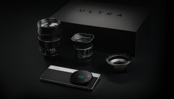 Ilustrasi Realme Interchangeable Lens Concept 3. (Foto/doc. realme)