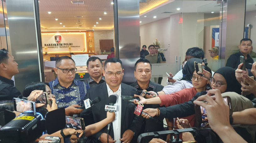 Kuasa hukum Ridwan Kamil, Muslim Jaya Butarbutara. (BeritaNasional/Bachtiarudin Alam)