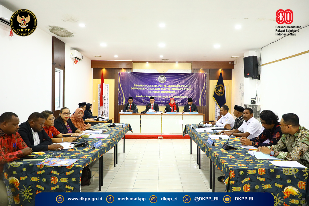 Sidang kode etik DKPP. (BeritaNasional/dok DKPP)