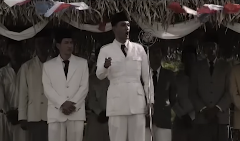Tangkapan layar film Soekarno. (Foto/YouTube)