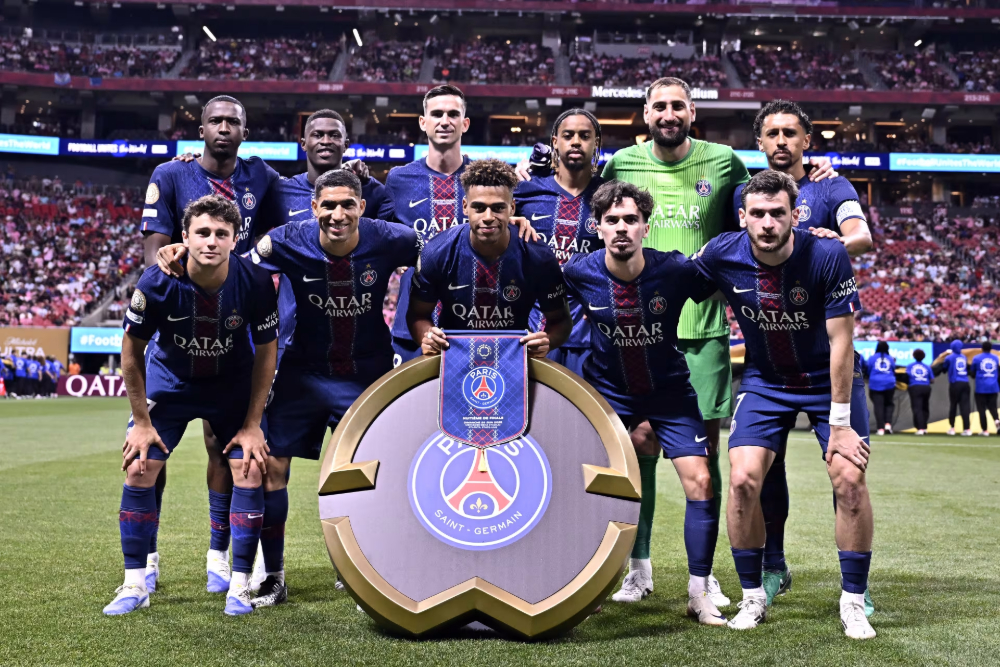 Fakta Menarik Jelang Laga Piala Super UEFA PSG vs Tottenham Skuad PSG. (Foto/psg.fr)