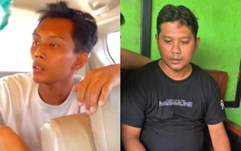 Tampang Eka dan Wiranto, Tersangka yang Pantau Kacab Bank BRI Sebelum Diculik Tampang Eka dan Wiranto (Beritanasional/Bachtiar)