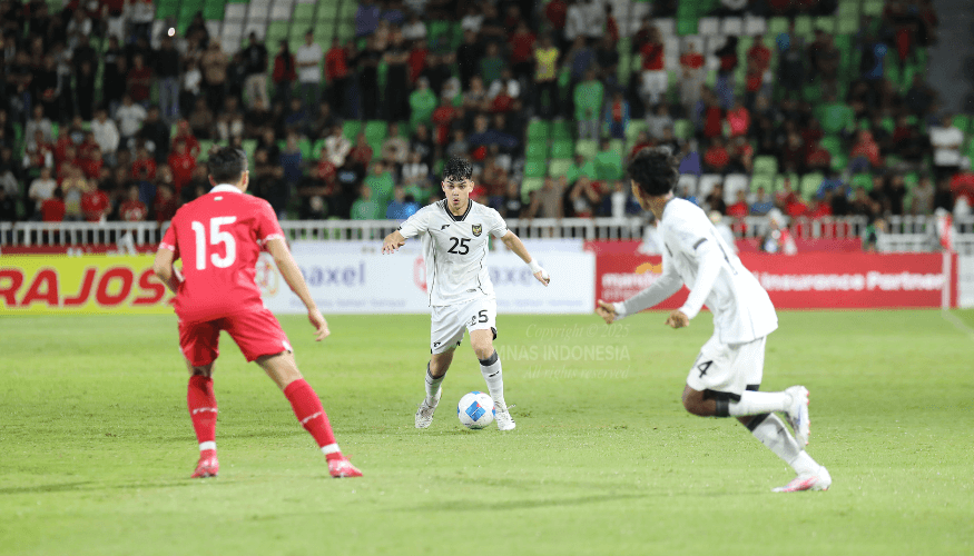 Timnas Indonesia U-17 Ditahan Imbang Tajikistan, Nova: Banyak Pelajaran Berharga Timnas Indonesia U-17 vs Tajikistan. (Foto/Timnas Indonesia)