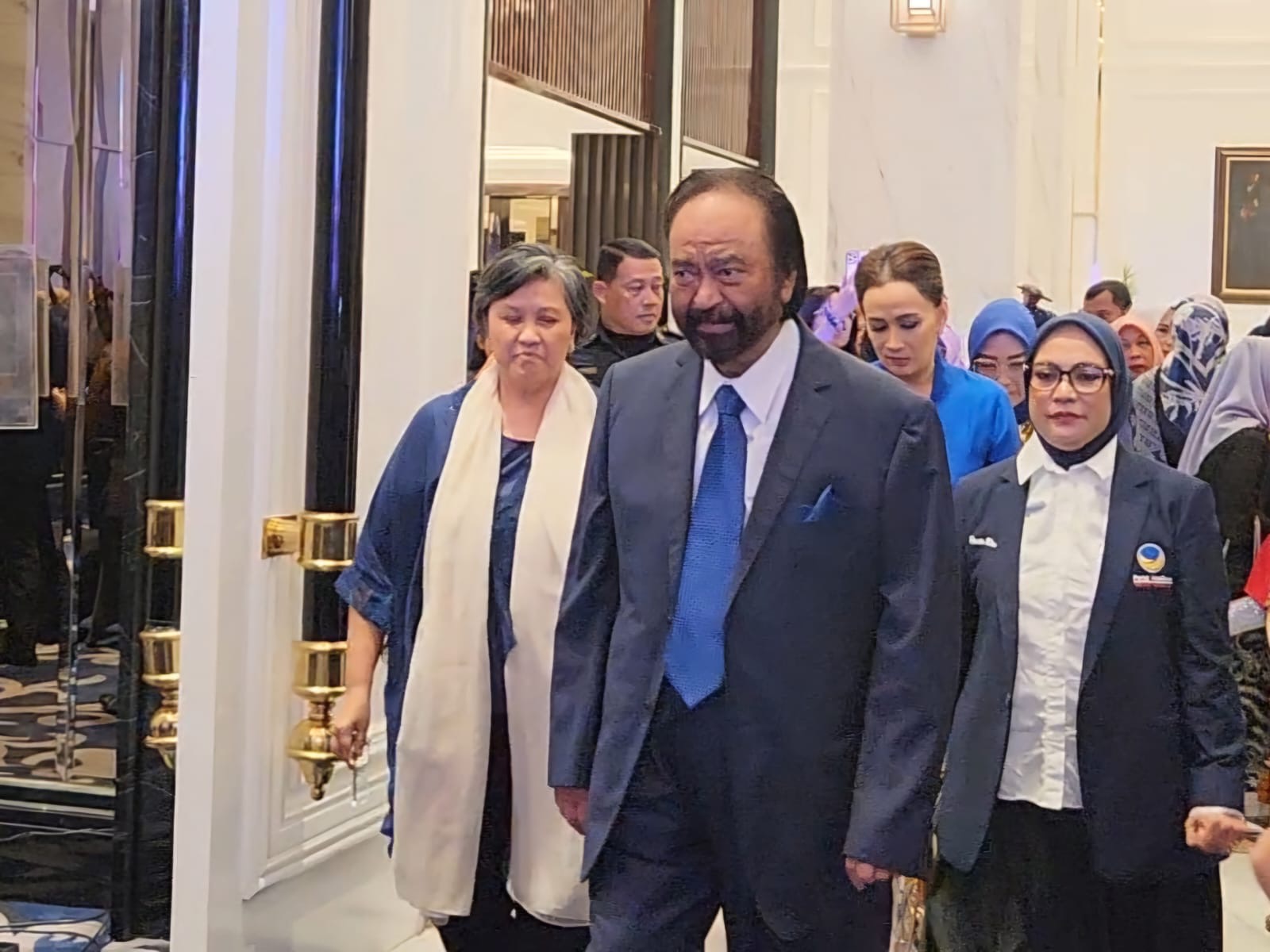 Tutup Rakernas, Surya Paloh Tegaskan NasDem Siap Hadapi Pemilu 2029 Ketua Umum Partai NasDem Surya Paloh (Beritanasional/Panji)