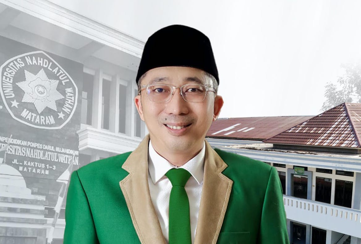 UNW Mataram Tawarkan Beasiswa Gratis bagi Pegawai Instansi Mitra Rektor UNW Mataram, H. Lalu Gede Syamsul Mujahidin. (Foto/istimewa)