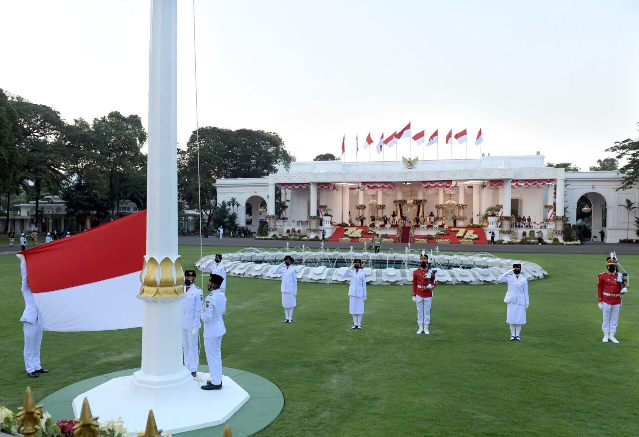 Istana Pertimbangkan Tambah Kuota Upacara HUT ke-80 RI Upacara 17 Agustus di Istana. (Foto/Setneg)