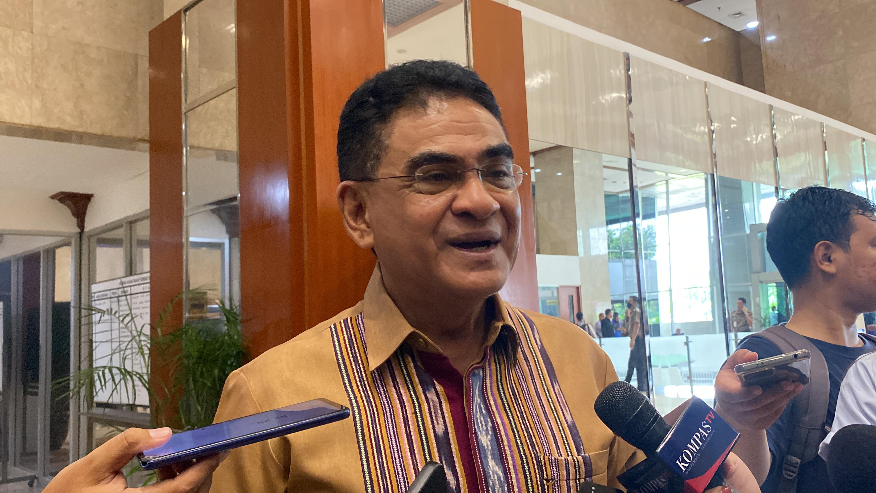 Wakil Ketua Komisi XIII Andreas Hugo Pareira (BeritaNasional/Ahda Bayhaqi)