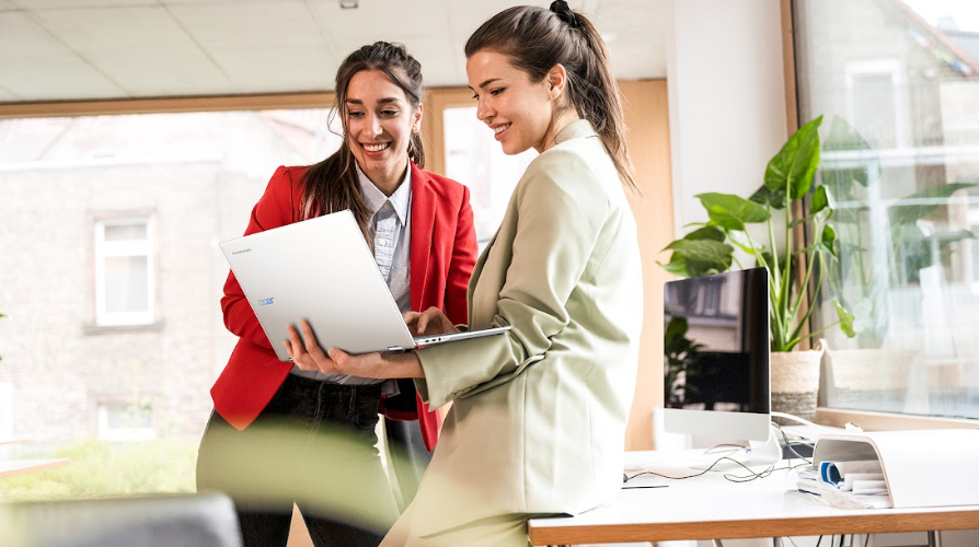 Acer Chromebook Plus Spin 514 Resmi Dirilis: Laptop AI Ringan dengan Baterai 17 Jam Acer Chromebook Plus Spin 514. (Foto/doc. Acer)