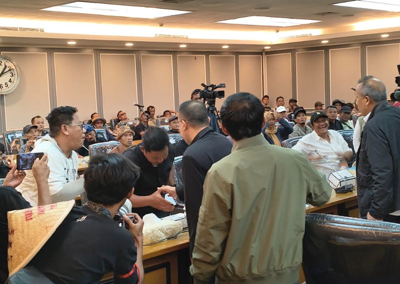 DPR gelar audiensi dengan perwakilan petani (Beritanasional/Ahda)