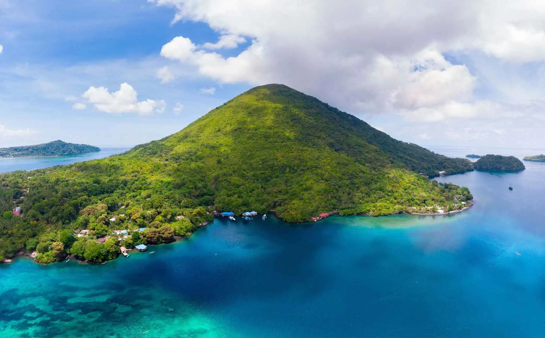 Banda Neira, sebuah pulau di Kepulauan Banda, Maluku. (Foto/Kementerian Pariwisata)