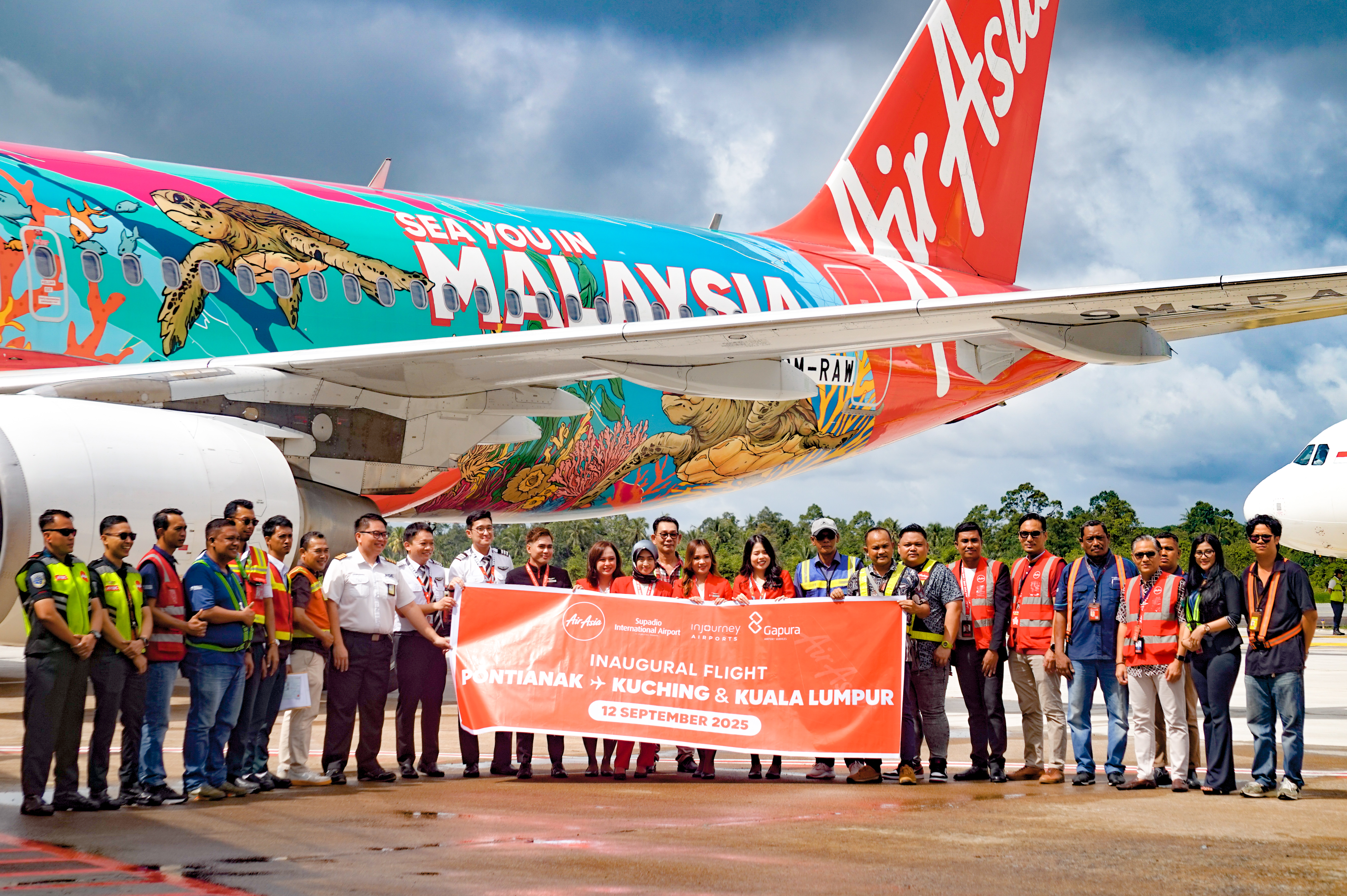 Bandara Internasional Supadio secara resmi melayani penerbangan internasional. (Foto/Kemenhub)