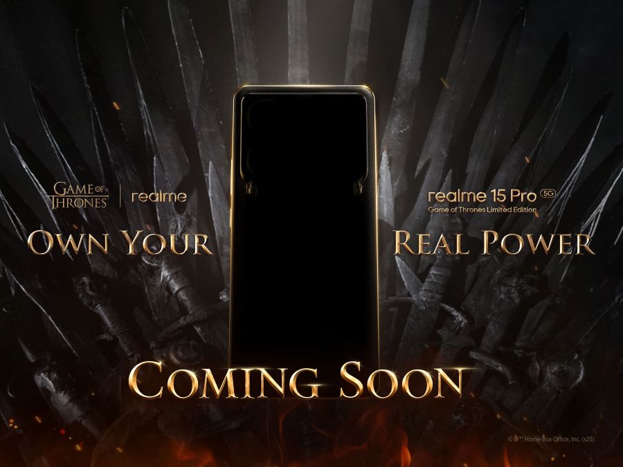 realme 15 Pro Game of Thrones siap meluncur di Indonesia. (Foto/doc. realme)
