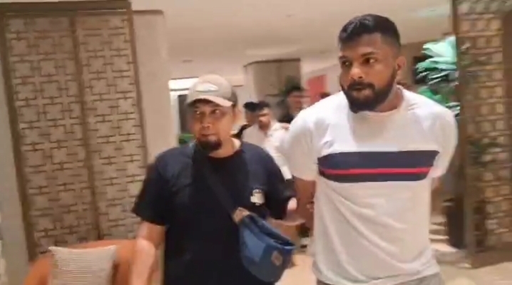 Buronan Kelas Kakap Sri Lanka Mandinu Padmasiri Ditangkap di Jakarta. (Foto/istimewa)