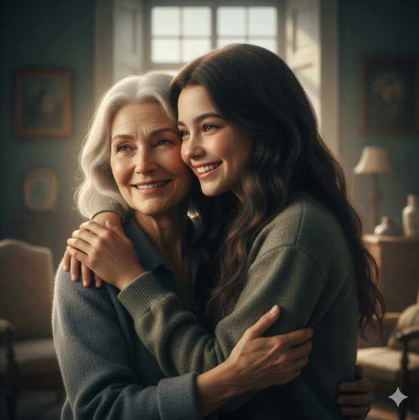 Ilustrasi membuat foto bersama orang dengan menggunakan Prompt AI. (Foto/doc. Gemini AI)