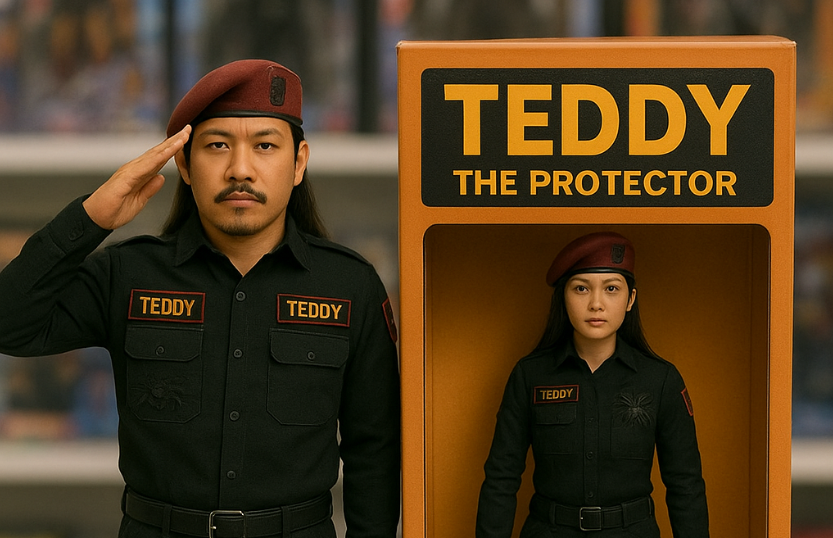 Miniatur Action Figure yang bisa dibuat di Gemini AI hingga ChatGPT dengan gratis. (Foto/doc. Satria)
