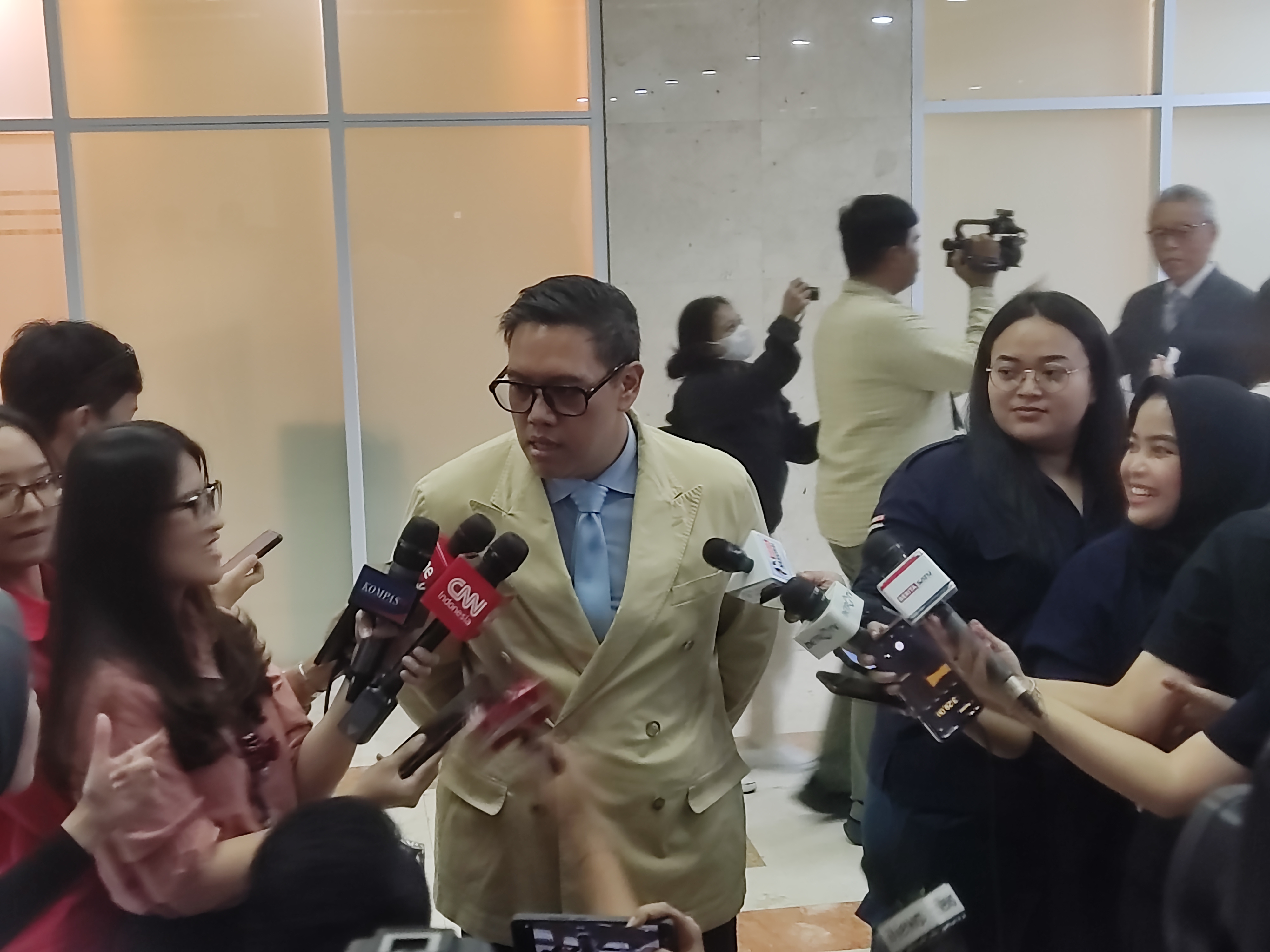 Wakil Ketua Komisi I DPR RI Dave Laksono. (BeritaNasional,/Ahda)