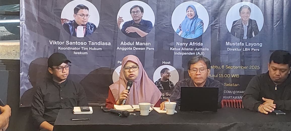 Dewan Pers Puji Judicial Review Pasal 8 UU Pers oleh Iwakum Dewan Pers Puji Judicial Review Pasal 8 UU Pers oleh Iwakum. (BeritaNasional/Bachtiar)
