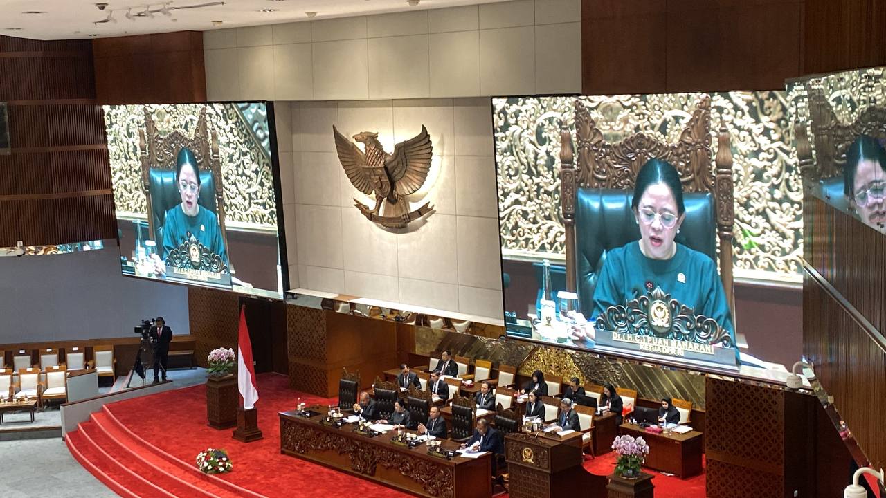 DPR Gelar Rapat Paripurna. (BeritaNasional/Ahda)