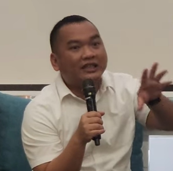 Mantan penyidik KPK Praswad Nugraha. (BeritaNasional/tangkapan layar)