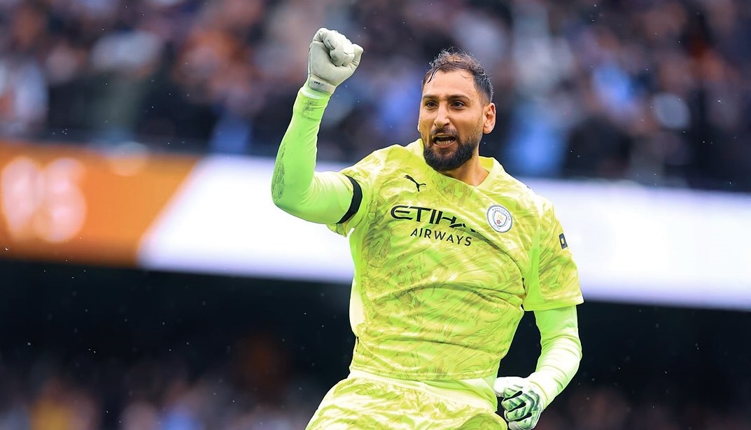 Kiper Manchester City Gianluigi Donnarumma. (Foto/instagram Gianluigi Donnarumma )